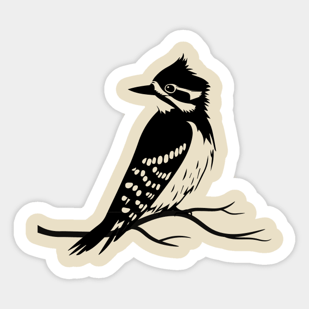 Woodpecker Sticker by RefinedApparelLTD